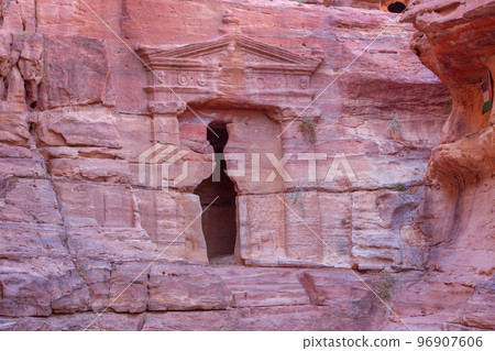 The Lion Triclinium tomb, Petra, Jordan 96907606