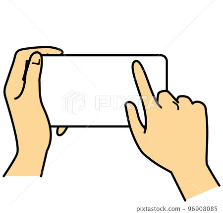 手持智能手機操作 手持智能手機操作 96908085