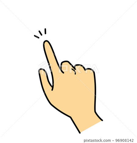手食指指向 96908142