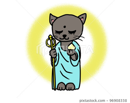 Jizo the cute cat 96908338