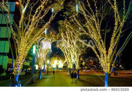 Chiba Inzai Christmas illumination 96913089
