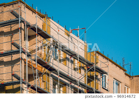 Energy efficiency house wall renovation for energy saving Energy efficiency house wall renovation for energy saving 96914672