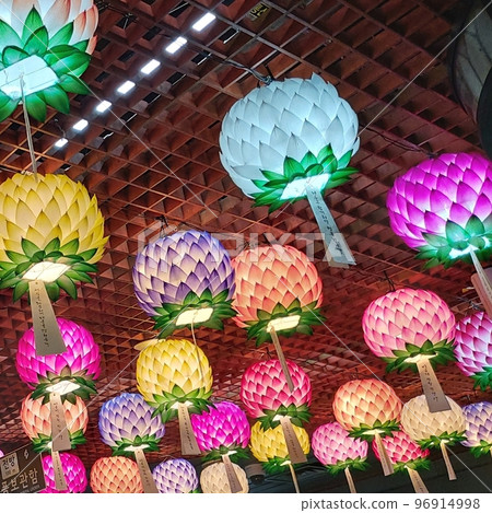 lantern buddhism buddha colorful 96914998