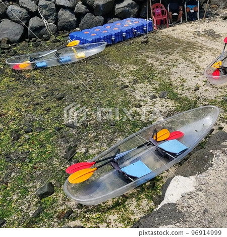 jeju island sea canoe boat jeju island sea canoe boat 96914999