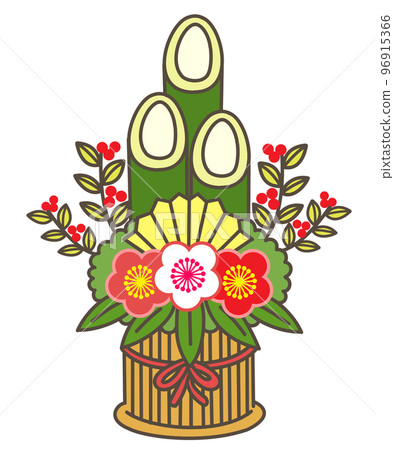 Illustration of Kadomatsu 96915366