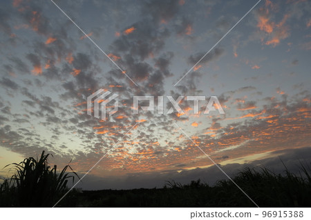 Evening view of Cape Kyan, Itoman City, Okinawa Prefecture Evening view of Cape Kyan, Itoman City, Okinawa Prefecture 96915388