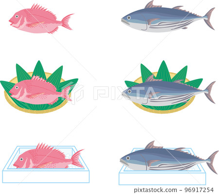 鯛魚和鰹魚_套餐 鯛魚和鰹魚_套餐 96917254