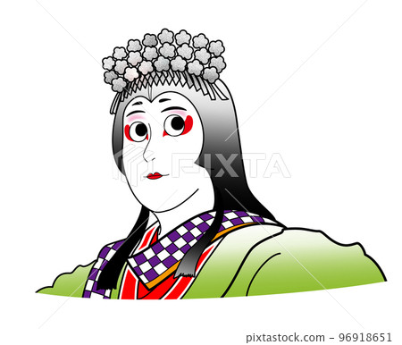 Kabuki, Ichijo Okura, Tokiwa Gozen Kabuki, Ichijo Okura, Tokiwa Gozen 96918651