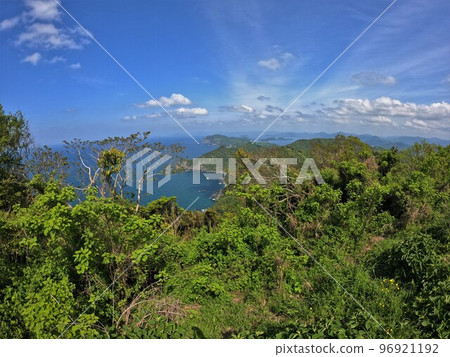 從近江島高山展望台向東眺望 96921192
