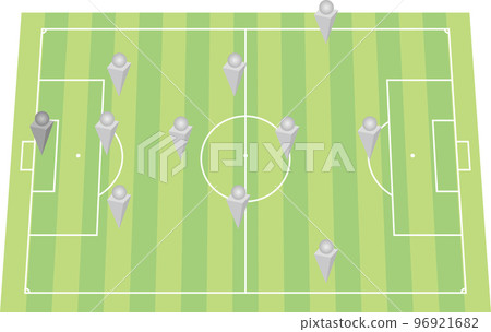 soccer field and formation soccer field and formation 96921682
