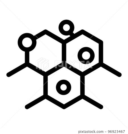 Brain hormones icon. Outline brain hormones vector icon for web design isolated on white background Brain hormones icon. Outline brain hormones vector icon for web design isolated on white background 96923467