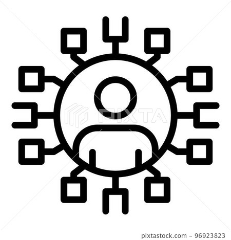 Restructuring scheme icon. Outline restructuring scheme vector icon for web design isolated on white background Restructuring scheme icon. Outline restructuring scheme vector icon for web design isolated on white background 96923823