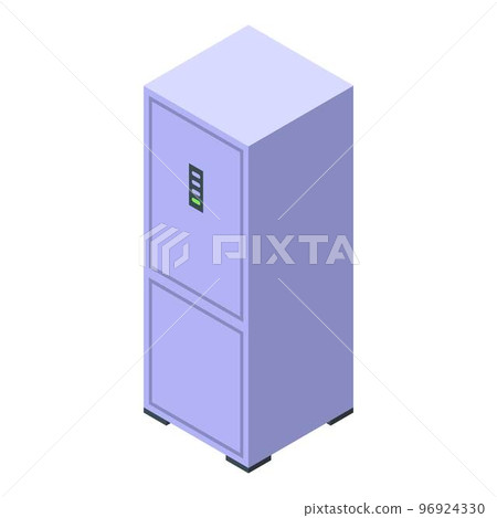 Fridge food storage icon. Isometric of fridge food storage vector icon for web design isolated on white background Fridge food storage icon. Isometric of fridge food storage vector icon for web design isolated on white background 96924330