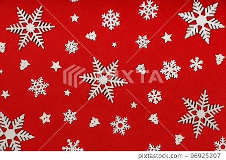White snowflakes Christmas decoration White snowflakes Christmas decoration 96925207