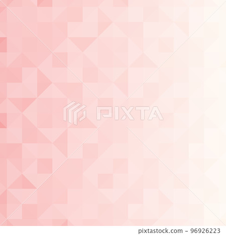 Pink color. Geometric pattern of mosaic of large tiles of a minimalist design background, abstract colored texture, geometric shape. Pink color. Geometric pattern of mosaic of large tiles of a minimalist design background, abstract colored texture, geometric shape. 96926223