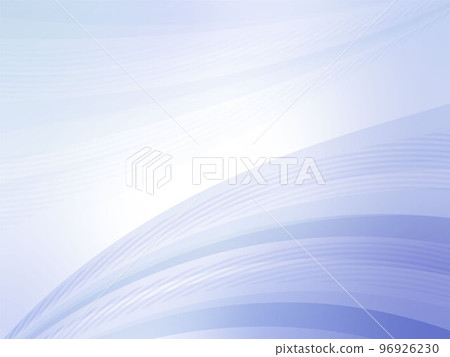 Beautifully transparent wavy streamline background material / blue Beautifully transparent wavy streamline background material / blue 96926230
