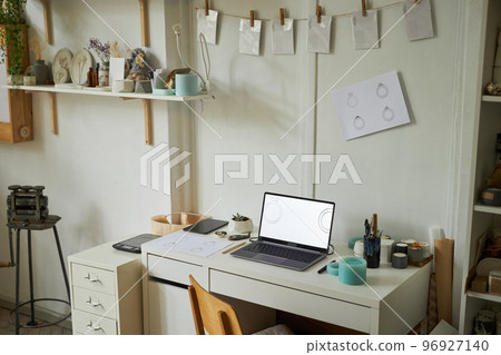 Background image of cozy artists workplace Background image of cozy artists workplace 96927140