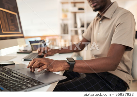 Developer Working on Computer 96927928