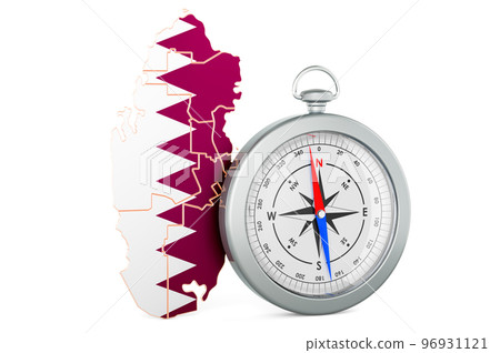 Travel or tourism in Qatar concept. 3D rendering 96931121