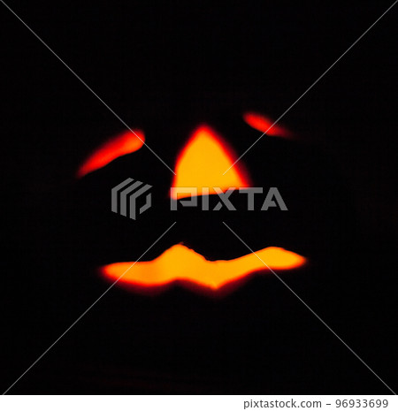 Jack-o-lantern. The symbol of Halloween. 96933699