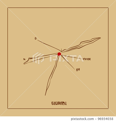 Treasure Map 96934038