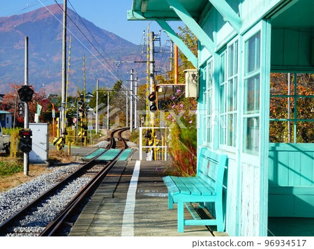 Ueda City, Nagano Prefecture Ueda Electric Railway Bessho Line Yagisawa Station 96934517