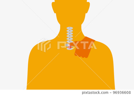 Large vertebrae (acupuncture points on the body) 96936608