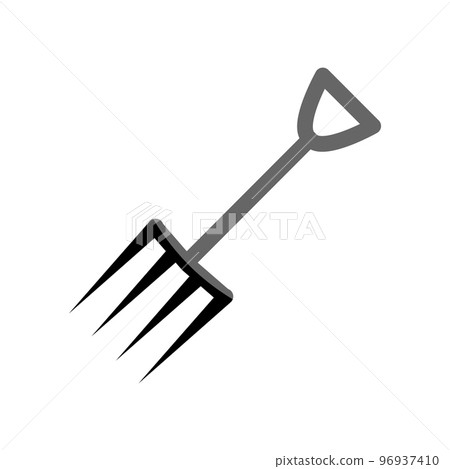 Illustration Vector Graphic of Fork Garden Icon Illustration Vector Graphic of Fork Garden Icon 96937410