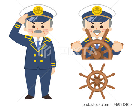 Captain middle-aged male captain 96938400