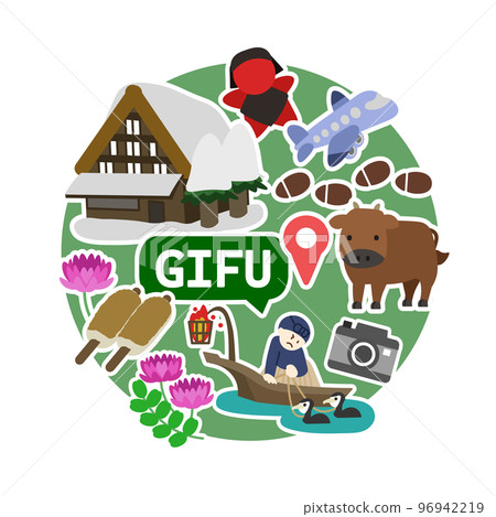 Gifu icon No line Circle 96942219