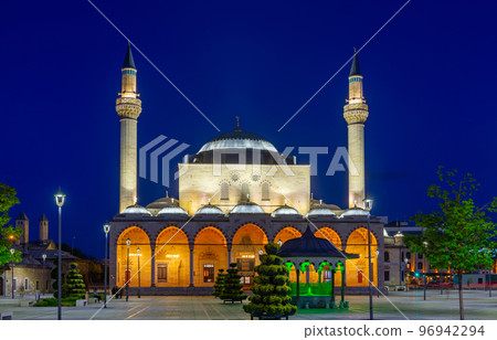 Selimiye Mosque, an Ottoman mosque in Konya, Central Anatolia Region of Turkey Selimiye Mosque, an Ottoman mosque in Konya, Central Anatolia Region of Turkey 96942294