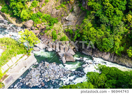南阿蘇新綠絕景「阿蘇長陽大橋周邊景觀」 南阿蘇新綠絕景「阿蘇長陽大橋周邊景觀」 96944743