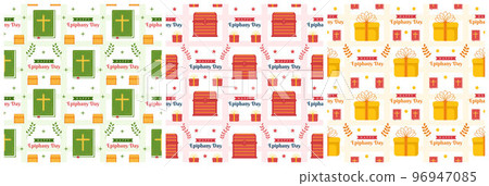 Set of Happy Epiphany Day Seamless Pattern Design Christian Festival to Faith in Template Hand Drawn Cartoon Flat Illustration Set of Happy Epiphany Day Seamless Pattern Design Christian Festival to Faith in Template Hand Drawn Cartoon Flat Illustration 96947085