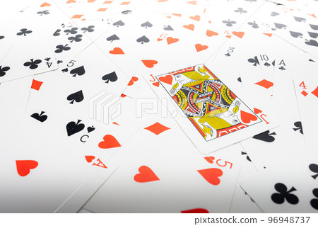 playing card playing card 96948737