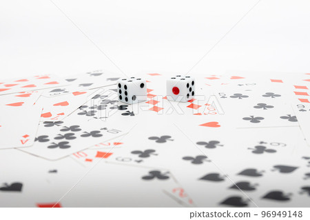 playing cards and dice playing cards and dice 96949148