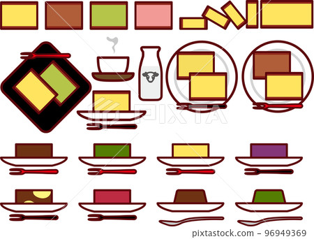 卡斯特拉和羊羹 96949369