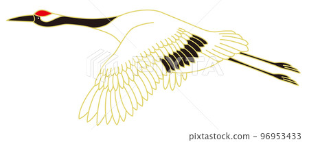 Crane Red-crowned Crane 96953433