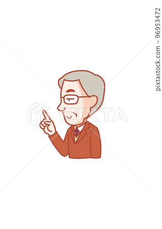 把難懂的內容解釋得通俗易懂的白髮男 96953472