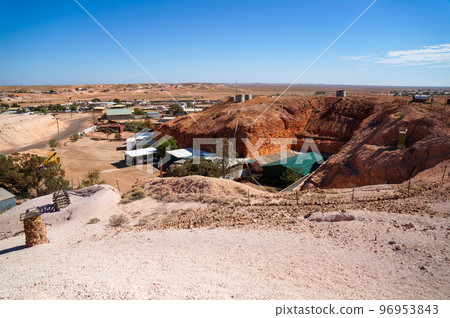 A view of Coober Pedy, the city of opals A view of Coober Pedy, the city of opals 96953843