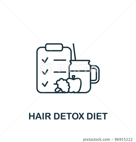 Detox Diet icon. Monochrome simple Detox Diet icon for templates, web design and infographics Detox Diet icon. Monochrome simple Detox Diet icon for templates, web design and infographics 96955222