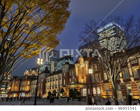 Tokyo Station Marunouchi entrance Tokyo Station Marunouchi entrance 96955541