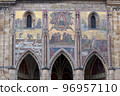 Mural in a church in Prague, Czech Republic 96957110