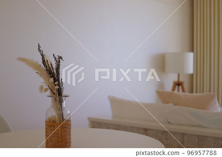 Minimalist stylish room interior 96957788