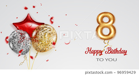 Festive birthday illustration Festive birthday illustration 96959429