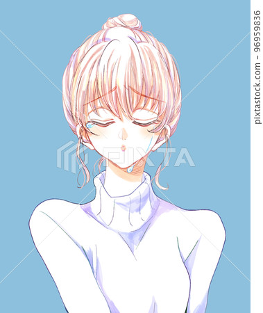 Woman crying Woman crying 96959836