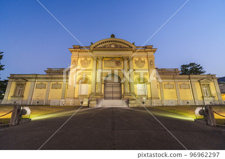 Nara National Museum Nara Buddhist Sculpture Hall night view (Nara City, Nara Prefecture) 96962297
