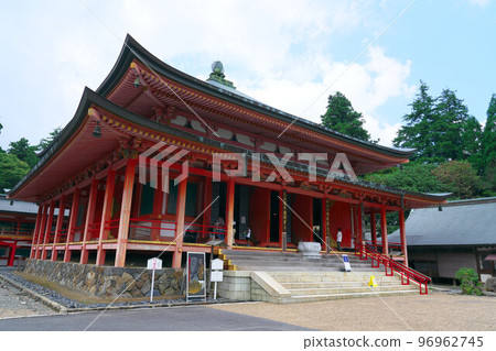 [古京都的世界遺產文化財產] 比叡山延歷寺東塔夏阿彌陀堂 1 滋賀縣大津市 96962745