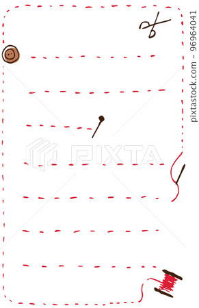 手工藝愛好者備忘錄留言卡 手工藝愛好者備忘錄留言卡 96964041