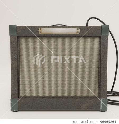 guitar amp isolated on white background guitar amp isolated on white background 96965864