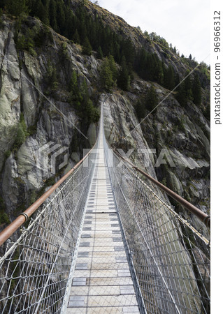 Suspension bridge Aspi - Titter (Switzerland) 96966312